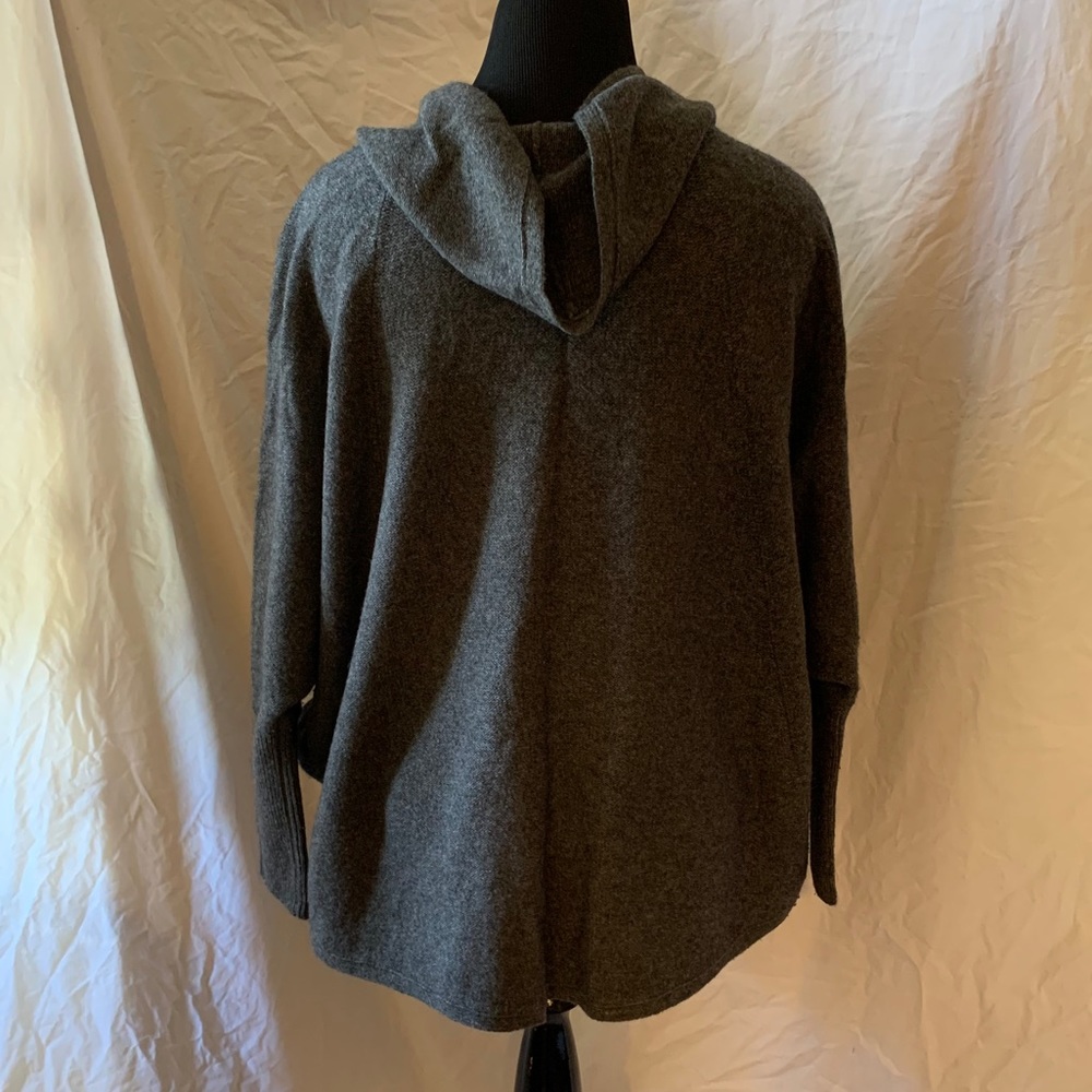 JOIE Clementine Dolman Button Cardigan Wrap Grey - Picture 3 of 8
